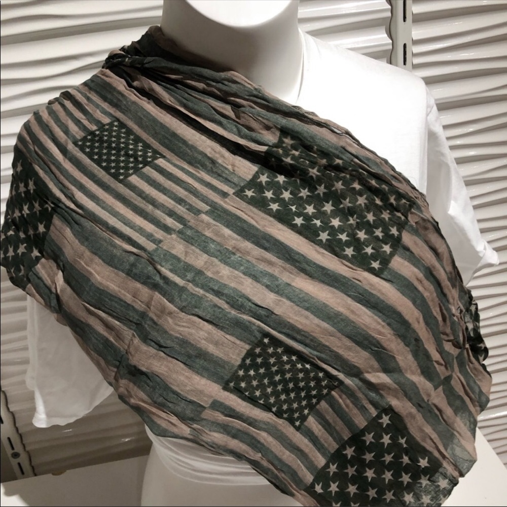 American Flag Infinity Scarf - Picture 6 of 6